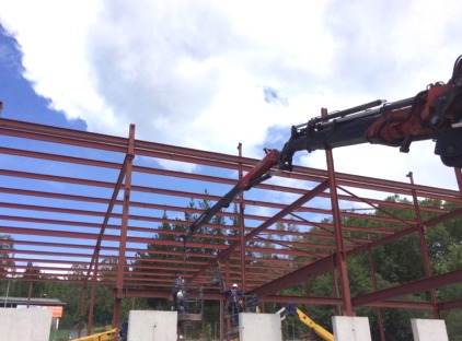 Ampliación de Nave|Estructuras Metálicas Frutos