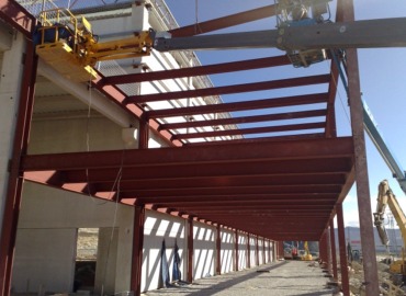Pabellones Industriales. ESTRUCTURAS METÁLICAS FRUTOS