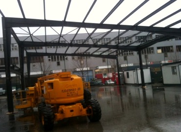 Pabellones Industriales. ESTRUCTURAS METÁLICAS FRUTOS