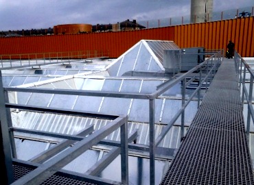 Rejillas Tramex. ESTRUCTURAS METÁLICAS FRUTOS